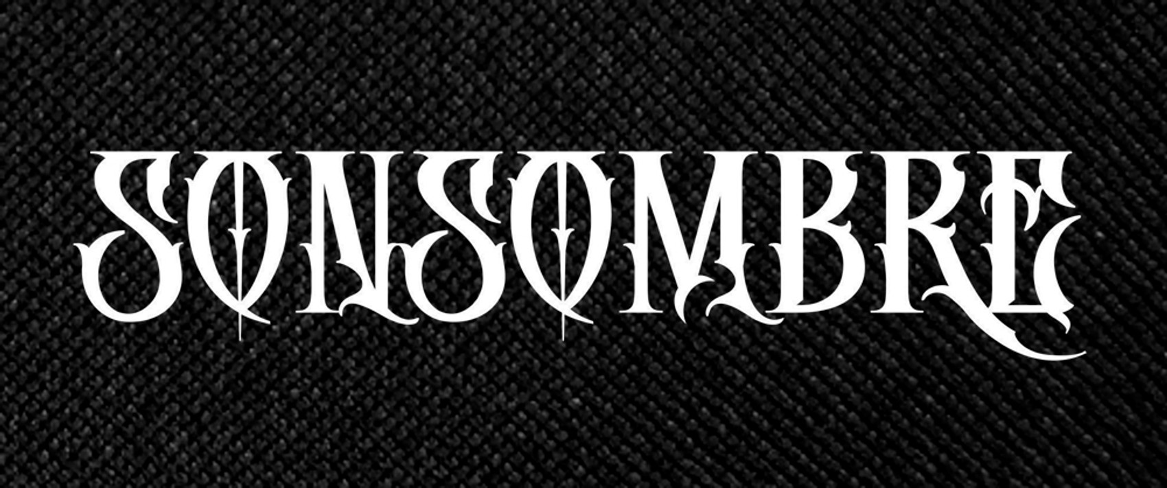 Sonsombre - Logo 6x2" Printed Patch