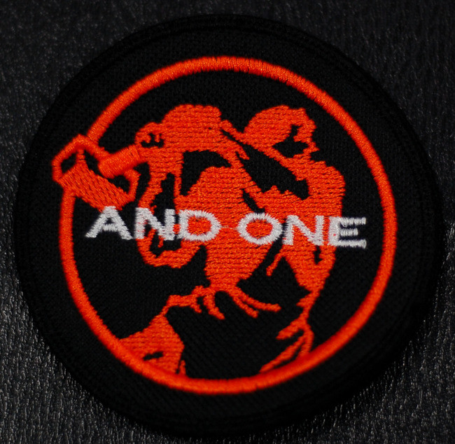 And one - Logo 4x4" Embroidered Patch
