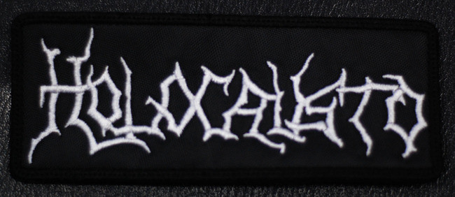 Holocausto Logo 5x2.5" Embroidered Patch