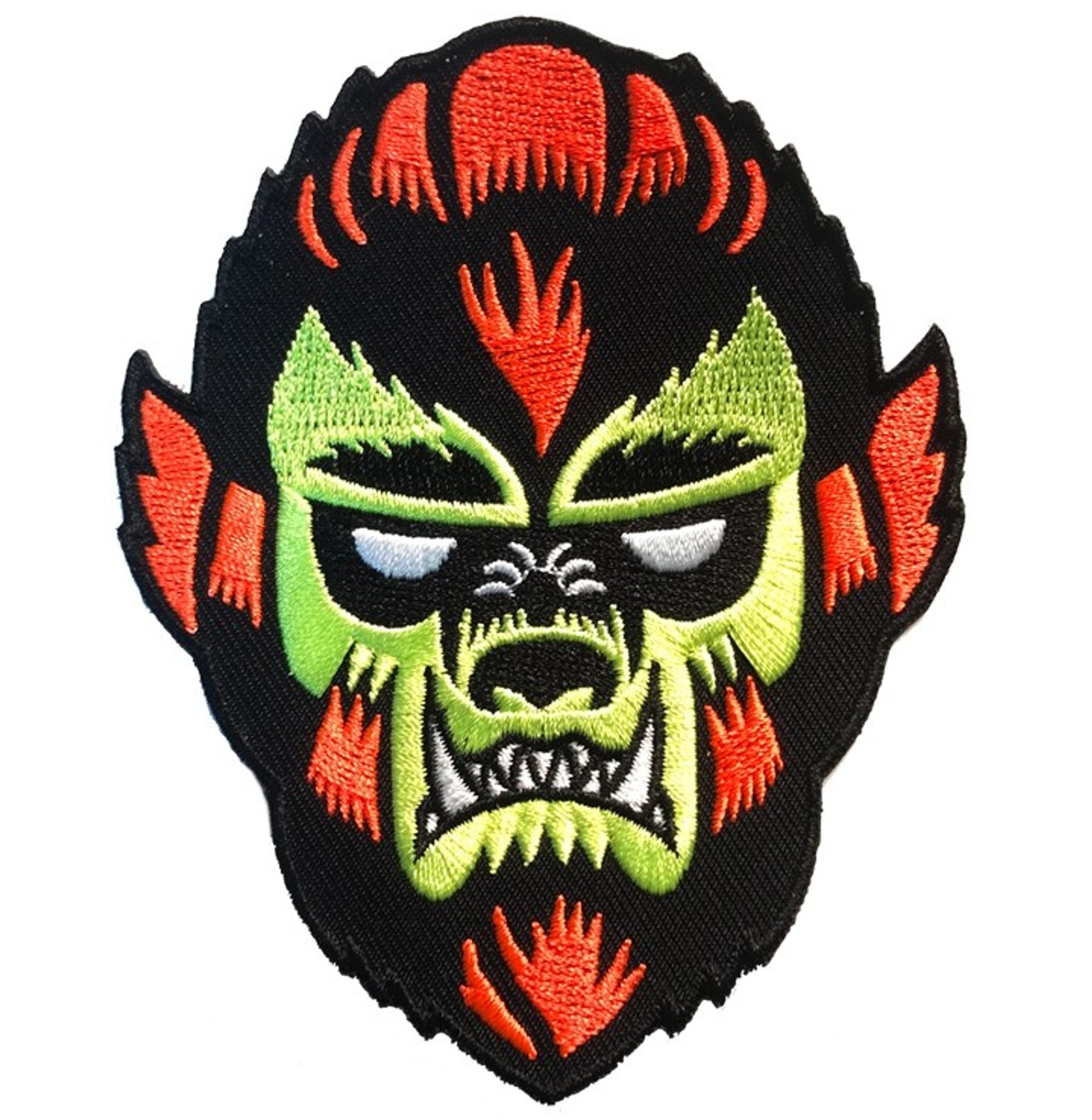 NuclearWaste-image The Wolfman Green Embroidered Patch