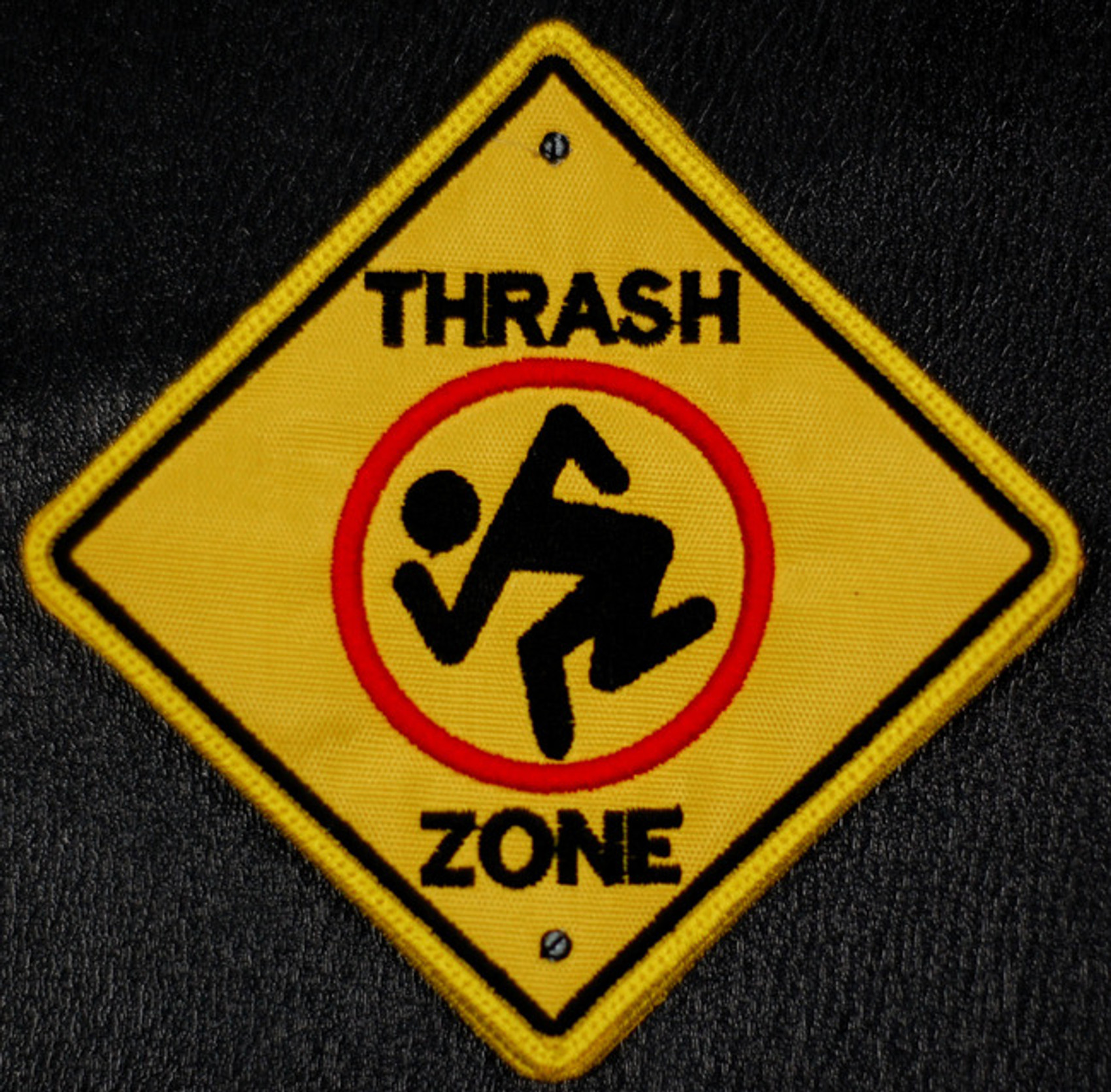 D.R.I. - Thrash Zone 2.5x2.5" Embroidered Patch