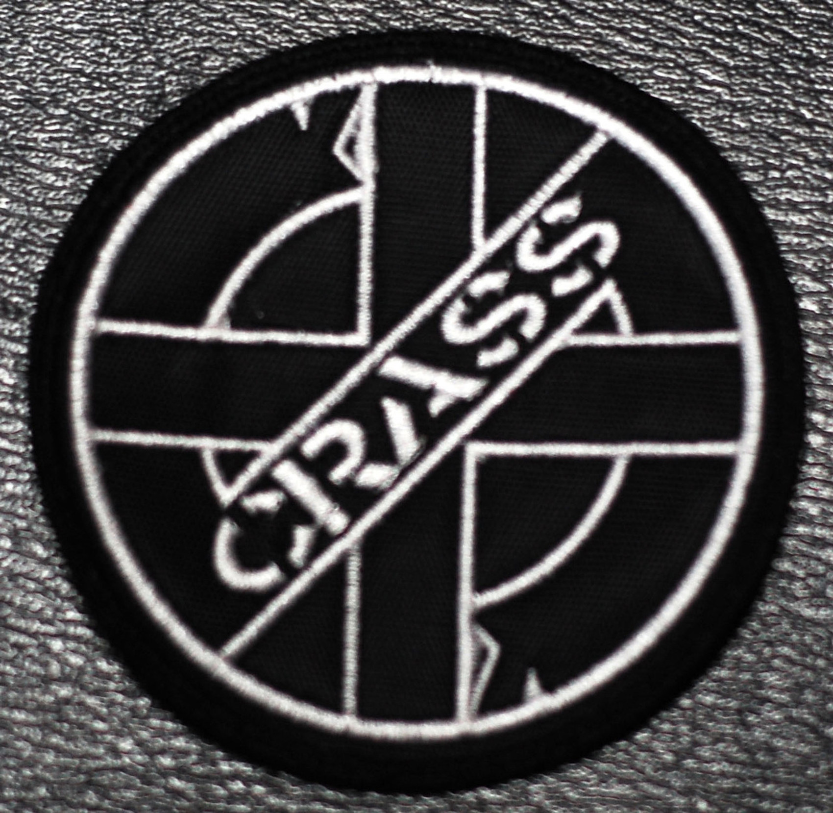 Crass - Logo 3x3" Embroidered Patch