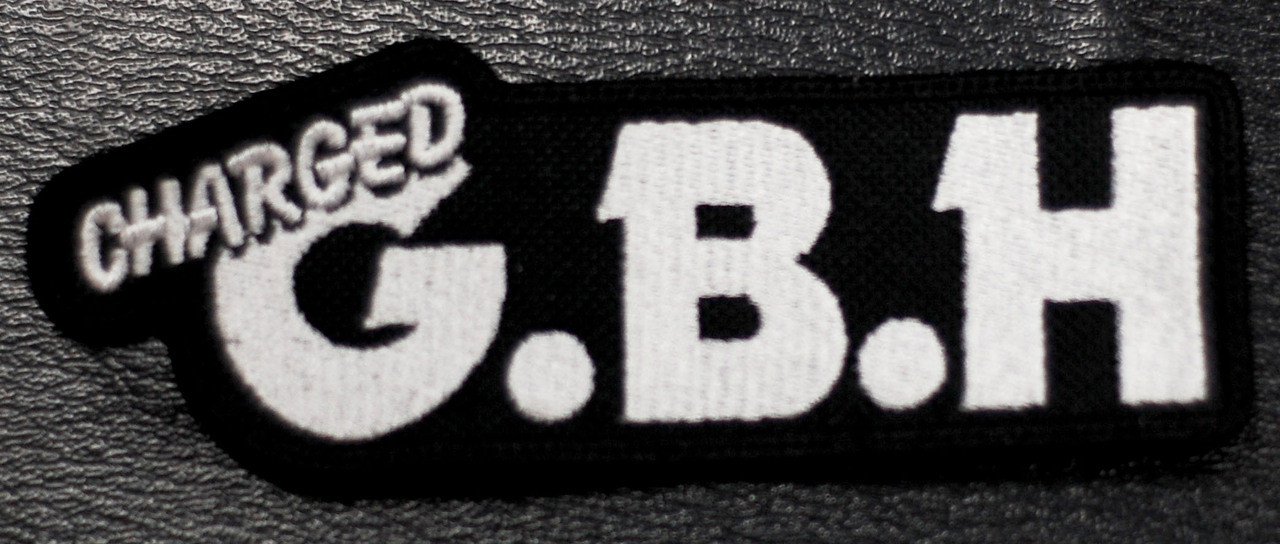 Charged G.B.H. - Logo 3x2" Embroidered Patch