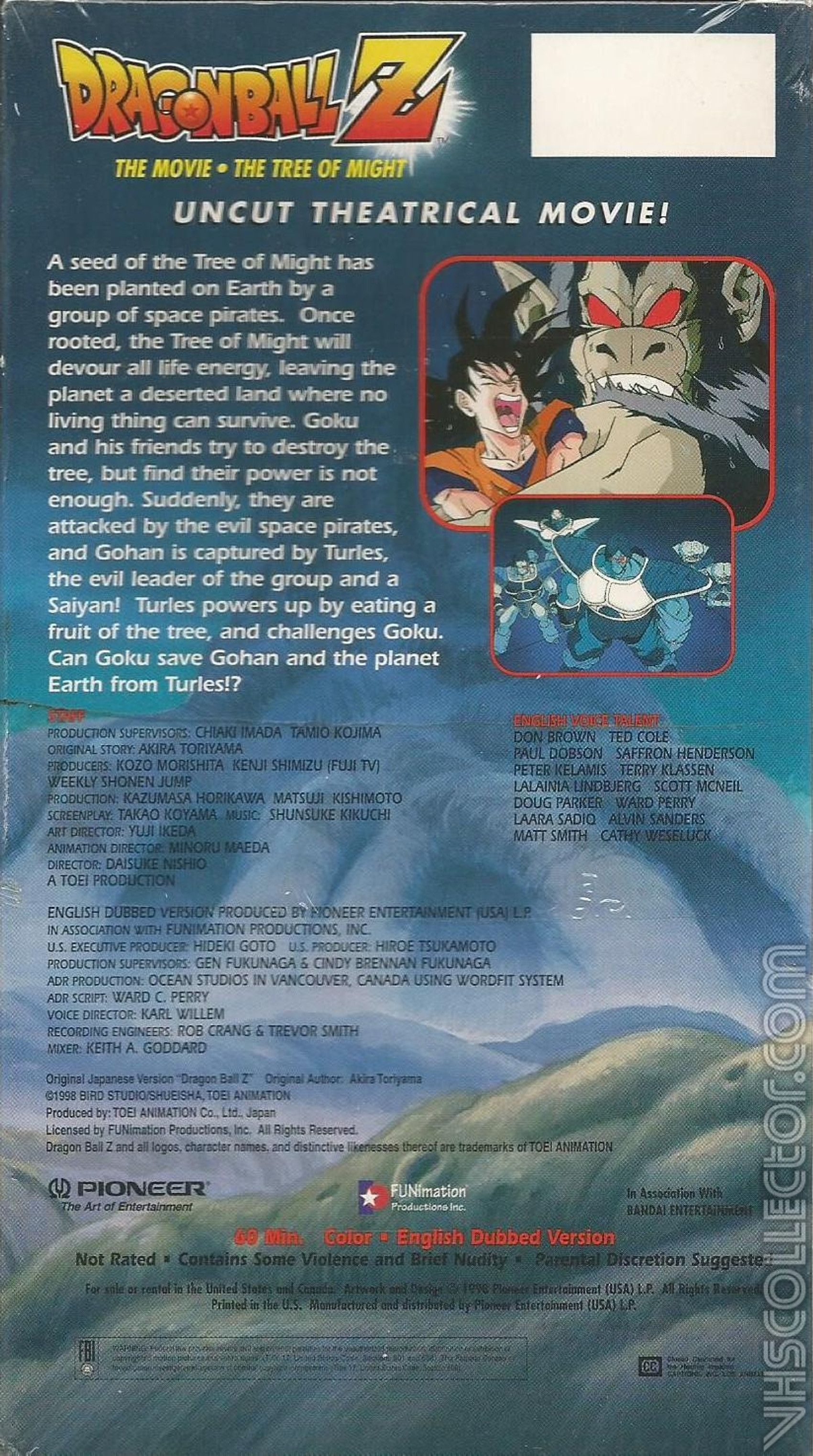 Dragon Ball Z: The Tree Of Might [VHS] *USED*