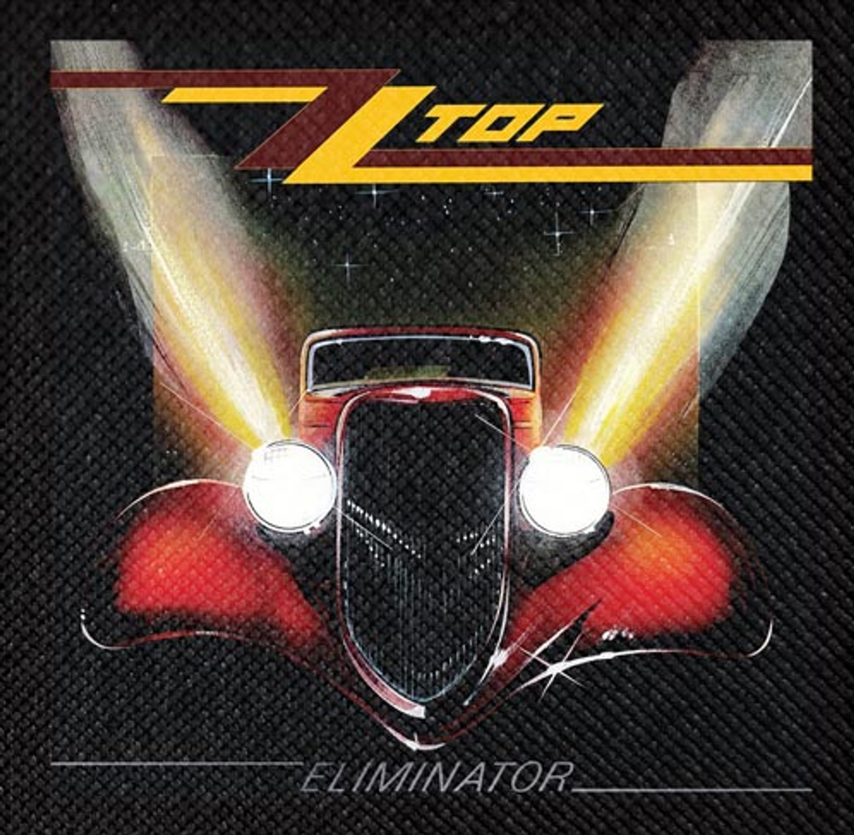 ZZ Top - Eliminator 4x4" Color Patch