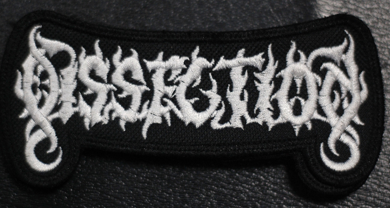 Dissection - Logo 4.5x2.5" Embroidered Patch