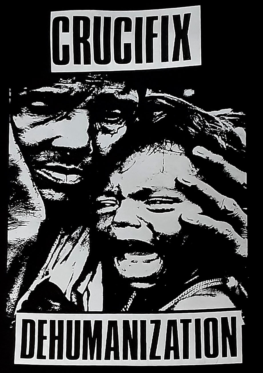 Crucifix - Dehumanization 13x18" Test Print Backpatch