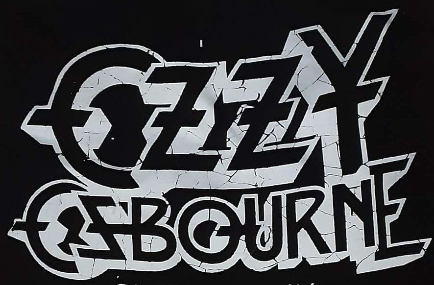 Ozzy Osbourne 15x13" Test Print Backpatch