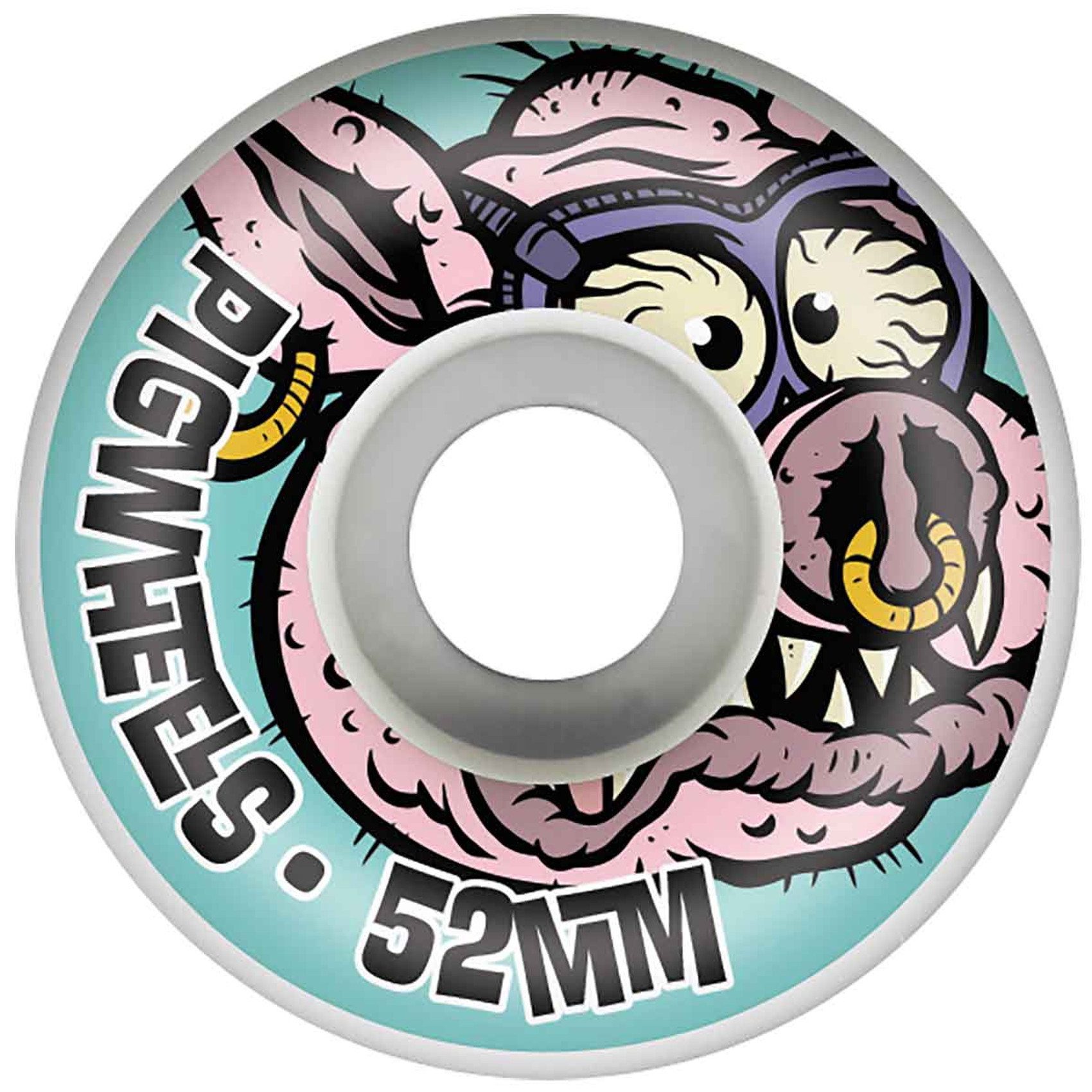 Pig Head - Proline Toxic 52mm 101A Wheels (set of 4)