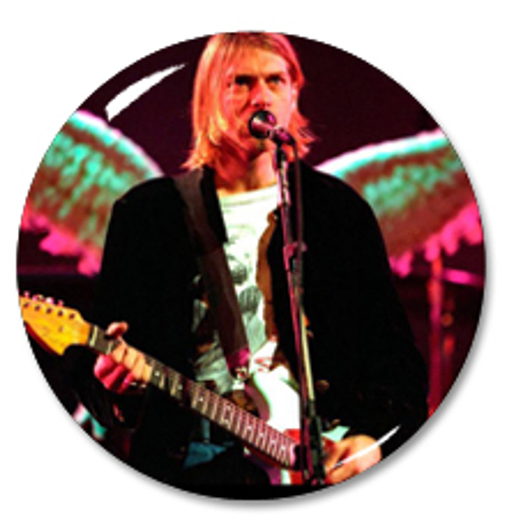NuclearWaste-image Nirvana - Kurt Cobain Live 2.25" Pin