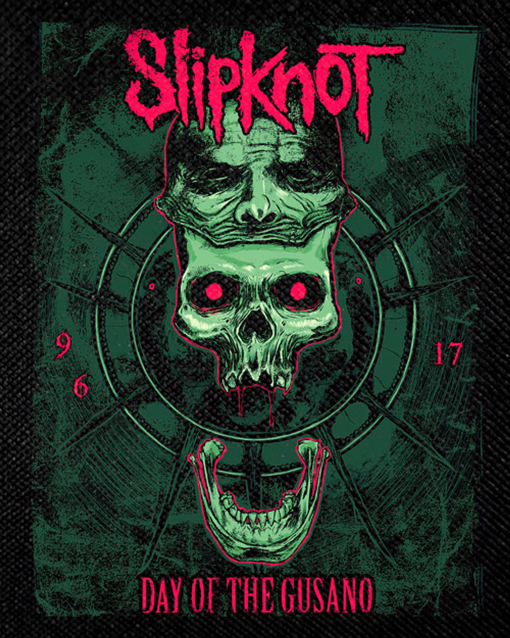 NuclearWaste-image Slipknot - Day Of The Gusano 5x4" Color Patch