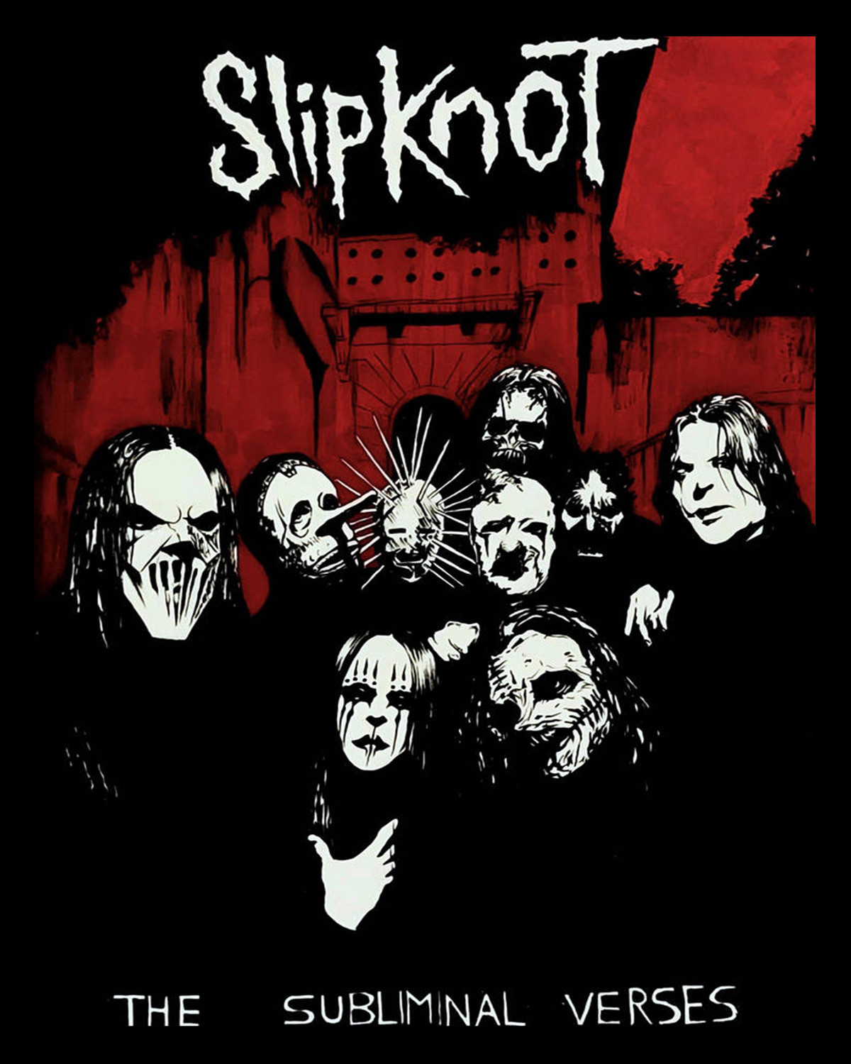 Slipknot - Subliminal Verses 5x4" Color Patch