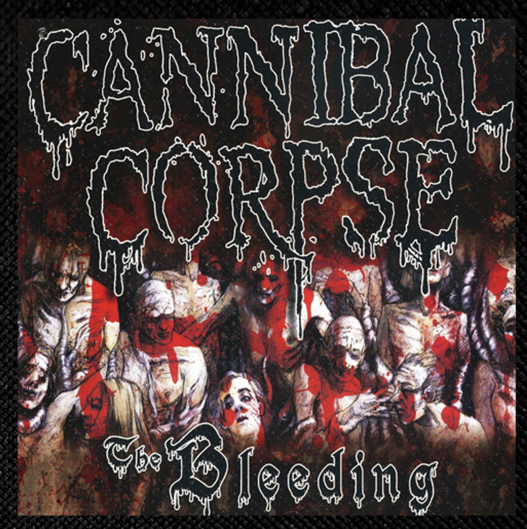 Cannibal Corpse - Bleeding 4x4" Color Patch