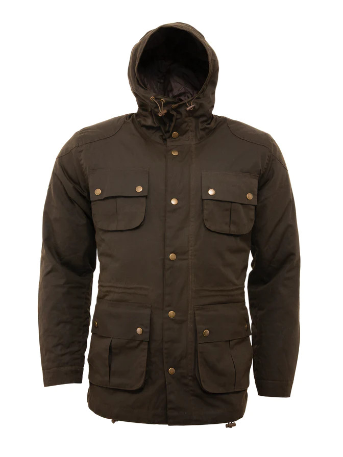 Olive Green Storm Parka Jacket