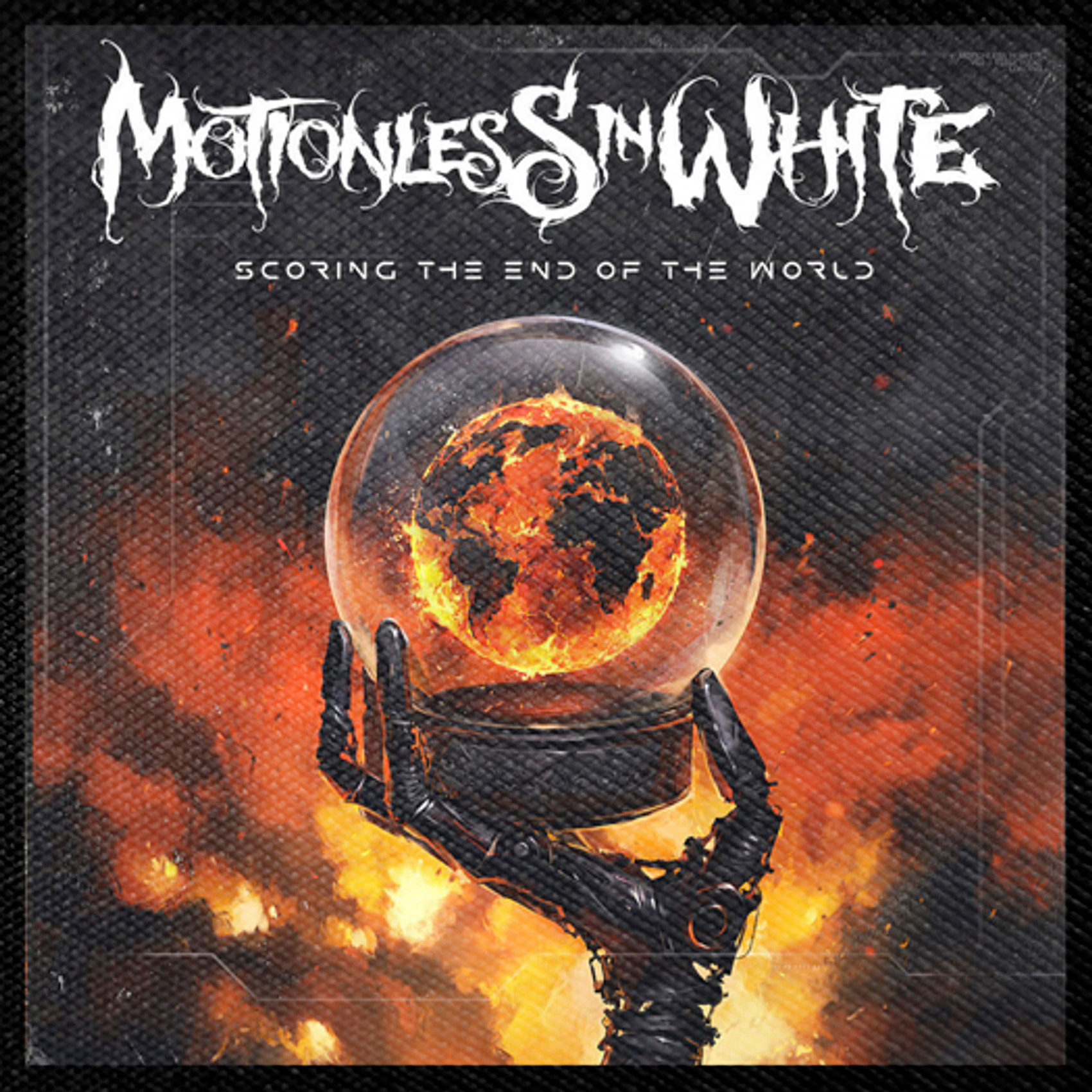 Motionless in White - Scoring the End Fire 4x4" Color Patch