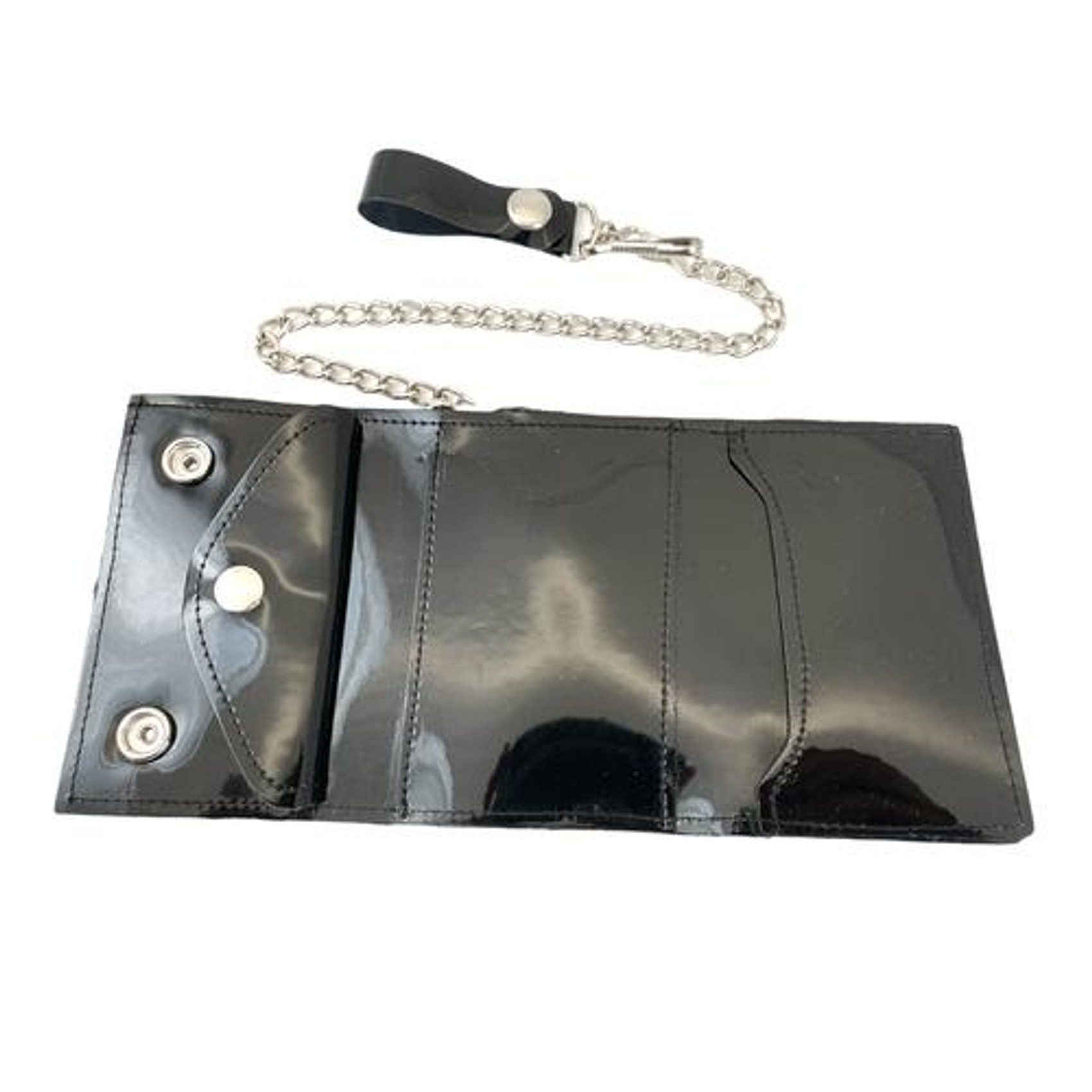 BlueLeopard Print Wallet