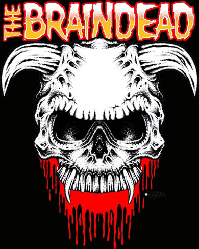 Braindead - Skull 4x5" Color Patch