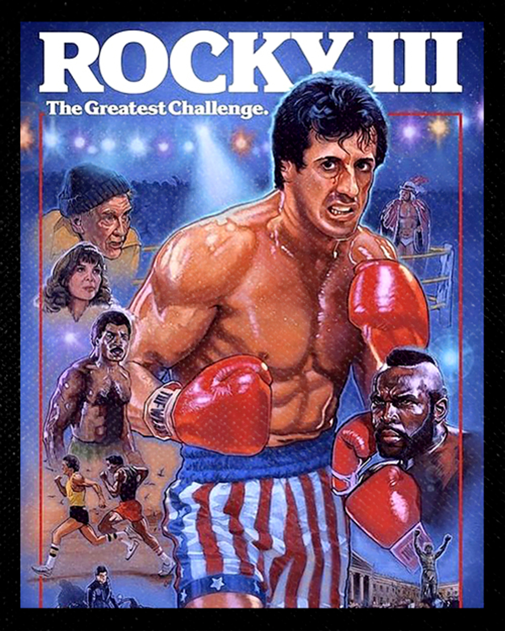 Rocky III - The Greatest Challenge 4x5" Color Patch