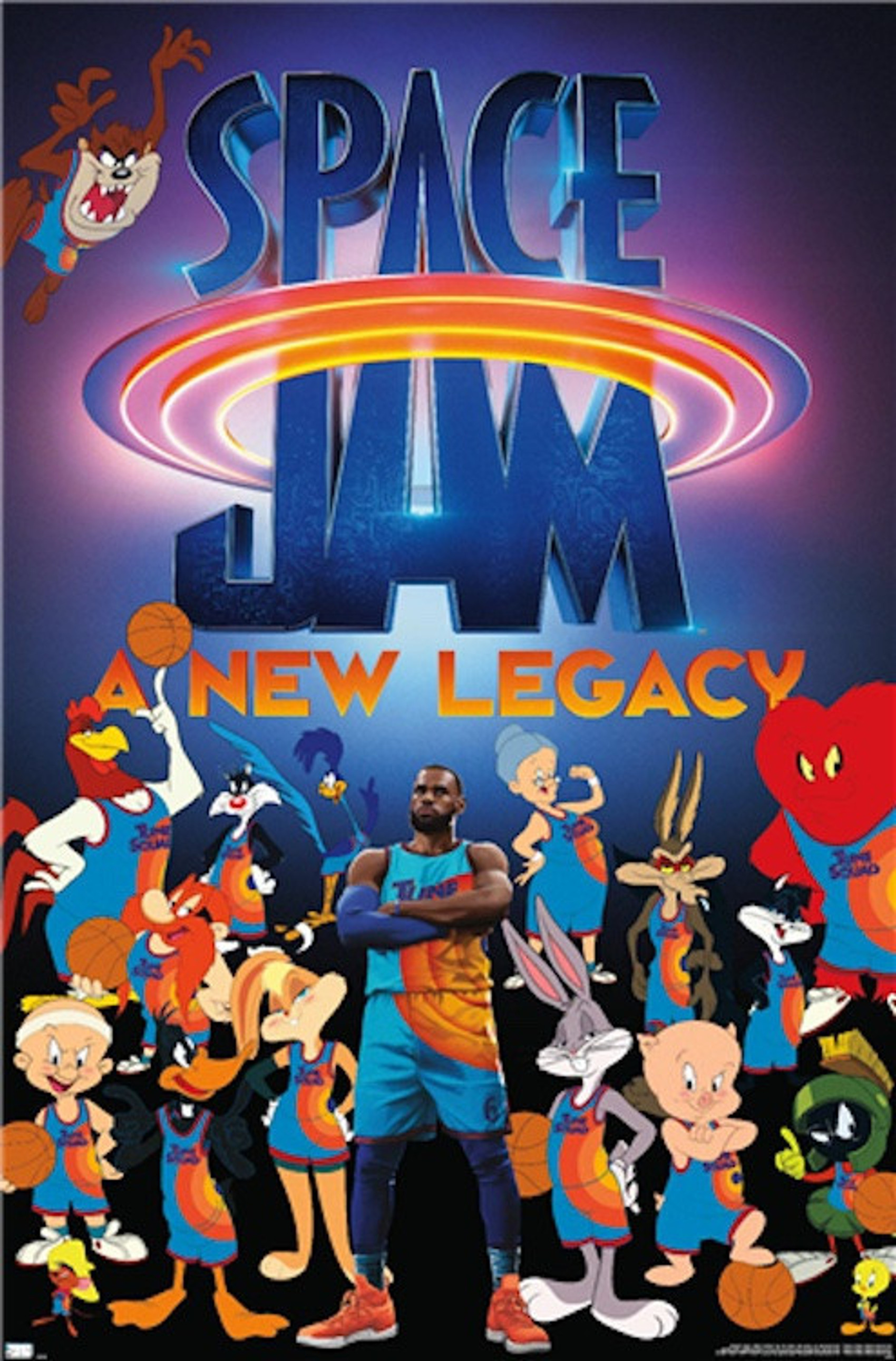 NuclearWaste-image Space Jam - New Legacy Poster *SALE*