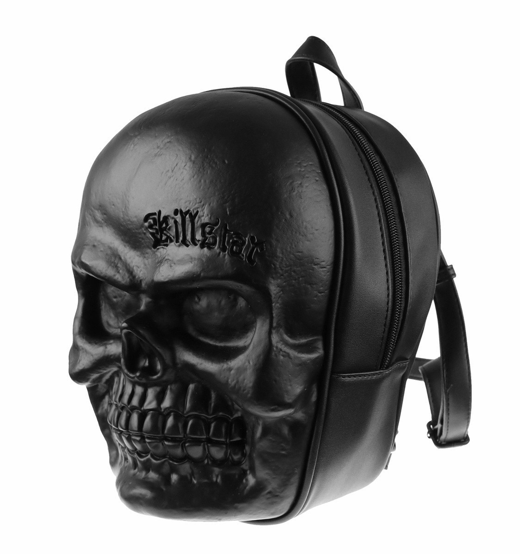 Grave Digger Black Skull Mini Backpack