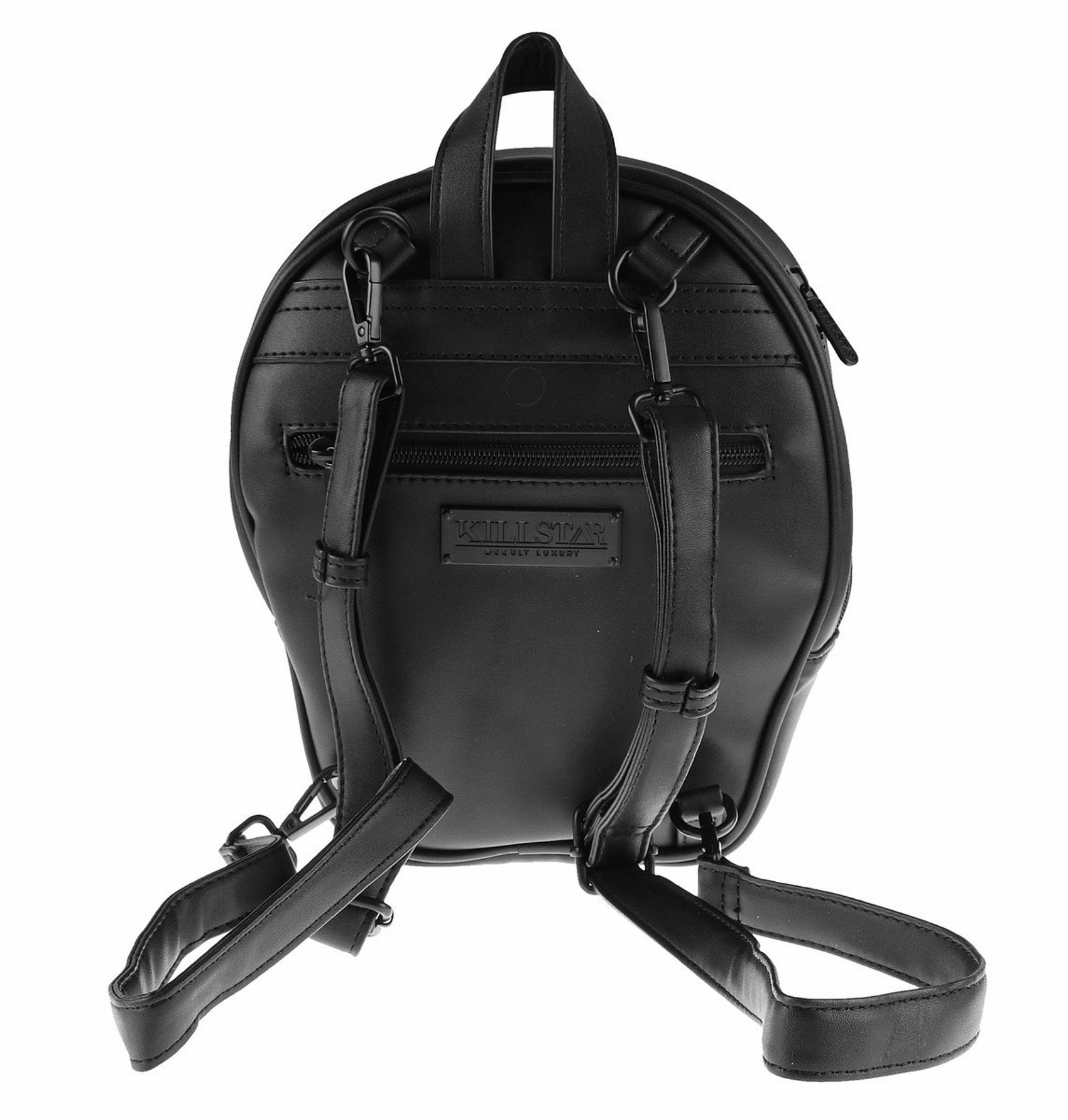 Grave Digger Black Skull Mini Backpack