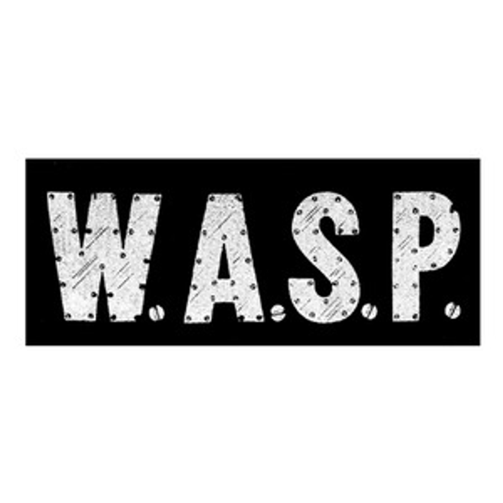 NuclearWaste-image W.A.S.P. - Logo 6x3" Printed Patch