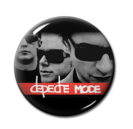 Depeche Mode - Faces 1" Pin
