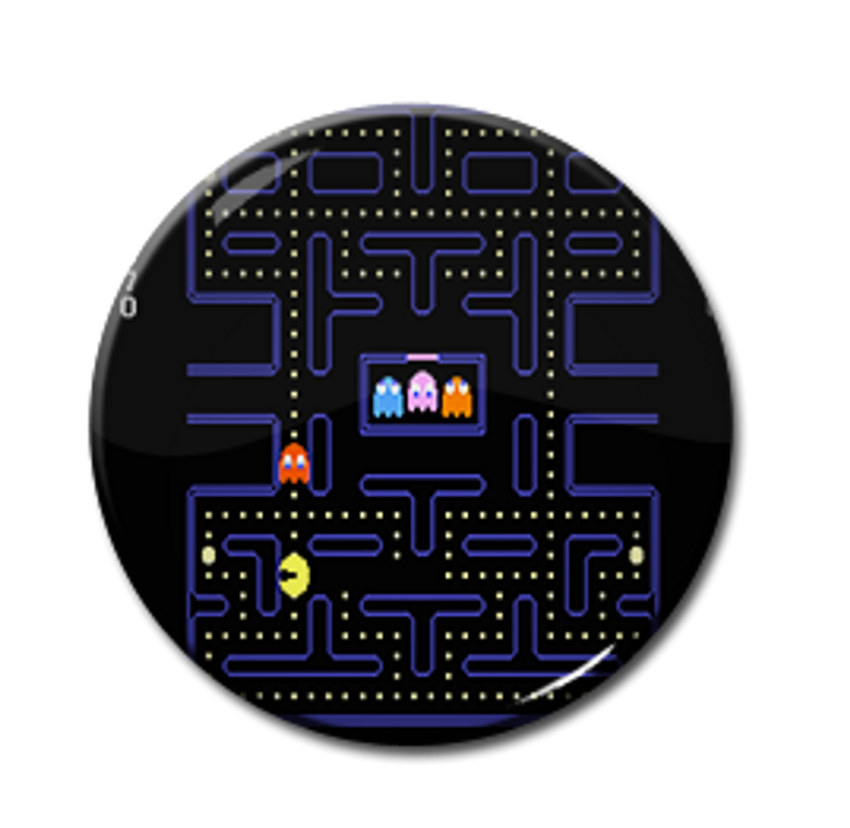 Pac-Man - Game Board 1.5" Pin
