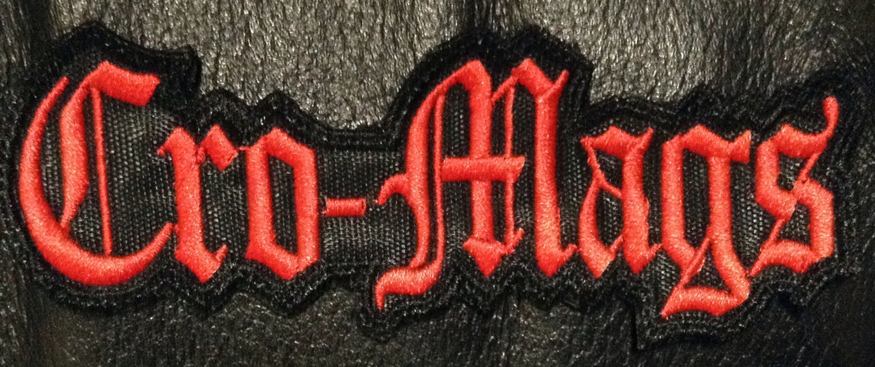 Cro-Mags - Logo 4.5x1.5" Embroidered Patch
