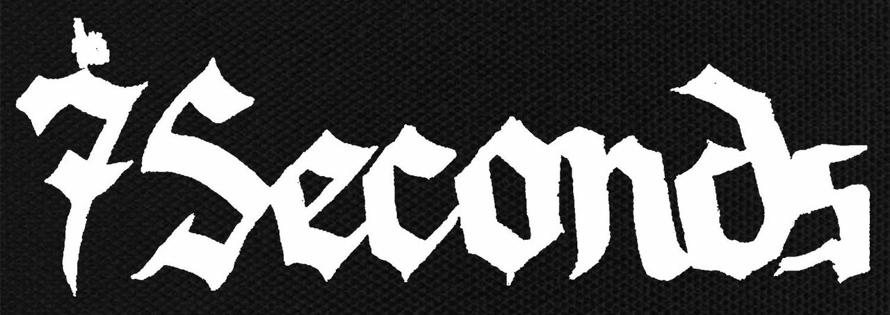 7 Seconds 7x3" Printed Patch