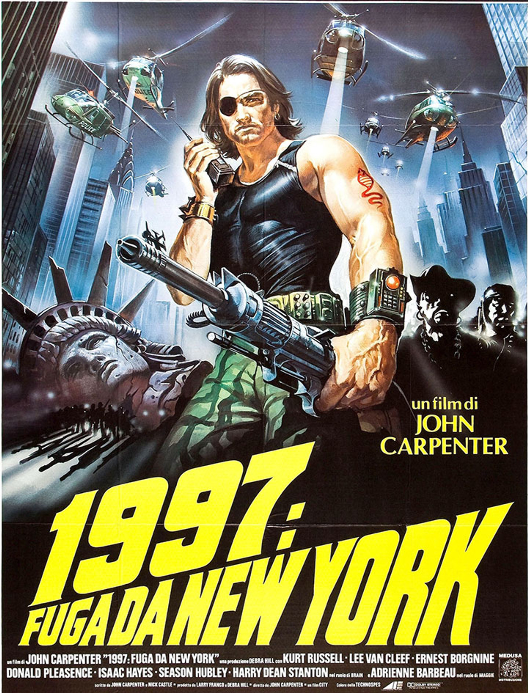 NuclearWaste-image 1997: Escape from New York 4x5.25" Color Patch