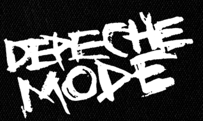 Depeche Mode - Logo 7x5" Printed Patch