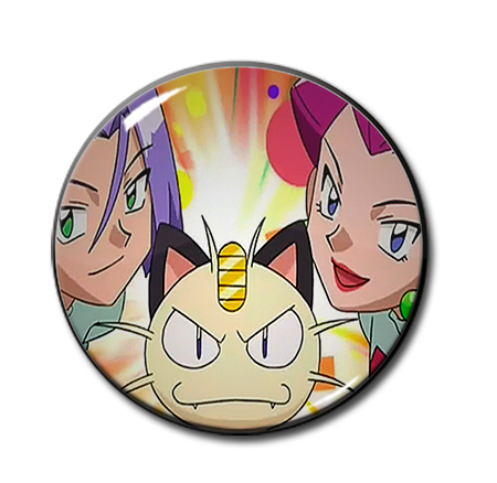 Pokemon - Team Rocket 2.25" Pin