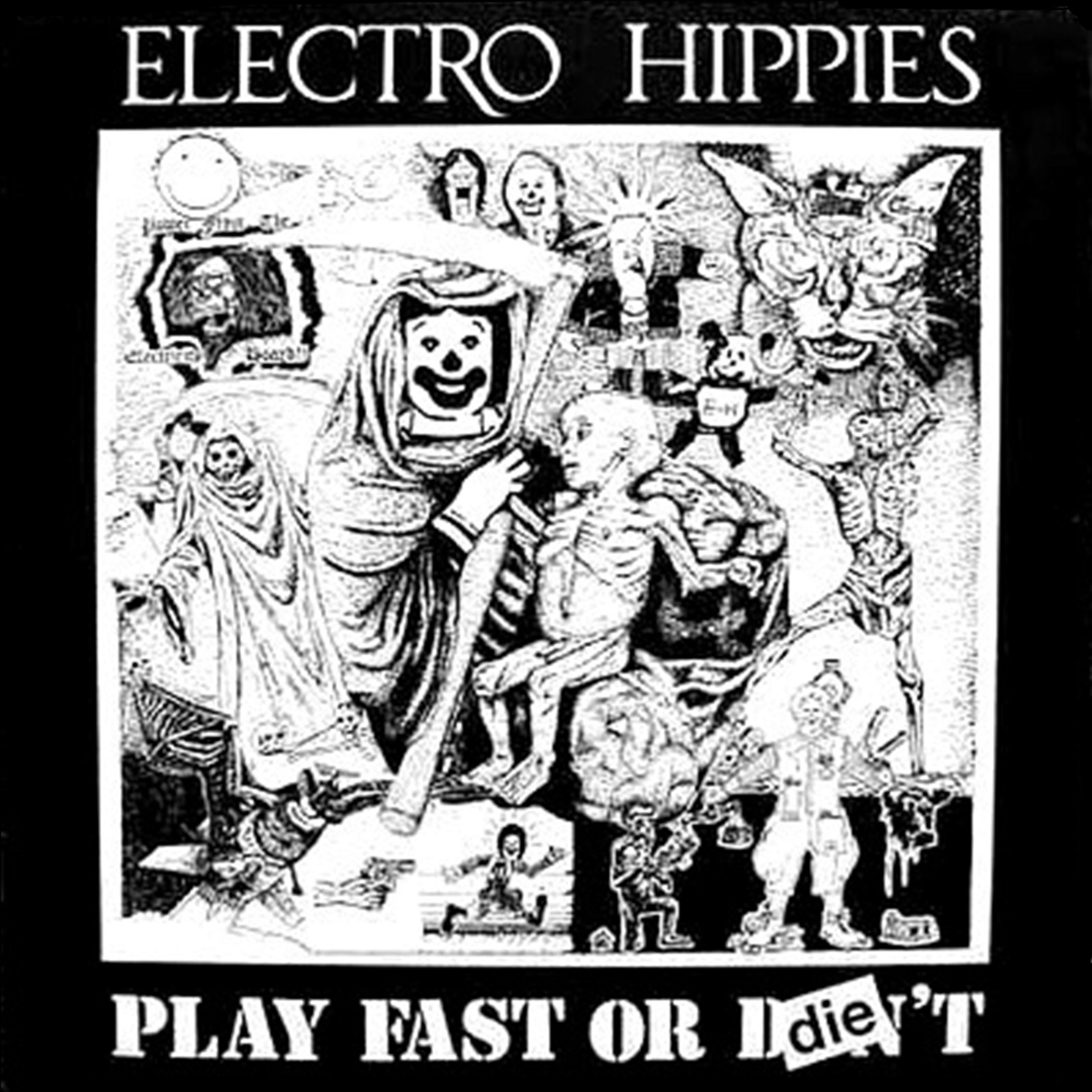 NuclearWaste-image Electro Hippies - Play Fast of Die 5x5" Printed Sticker