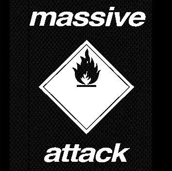 Massive Attack - Logo 4x5" Printed Patch