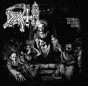 Death - Scream Bloody Gore 4x4" Printed Patch