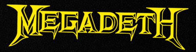 Megadeth - Logo 6x2" Printed Patch