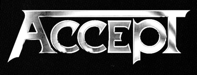 Accept - Logo 7x3" Printed Patch