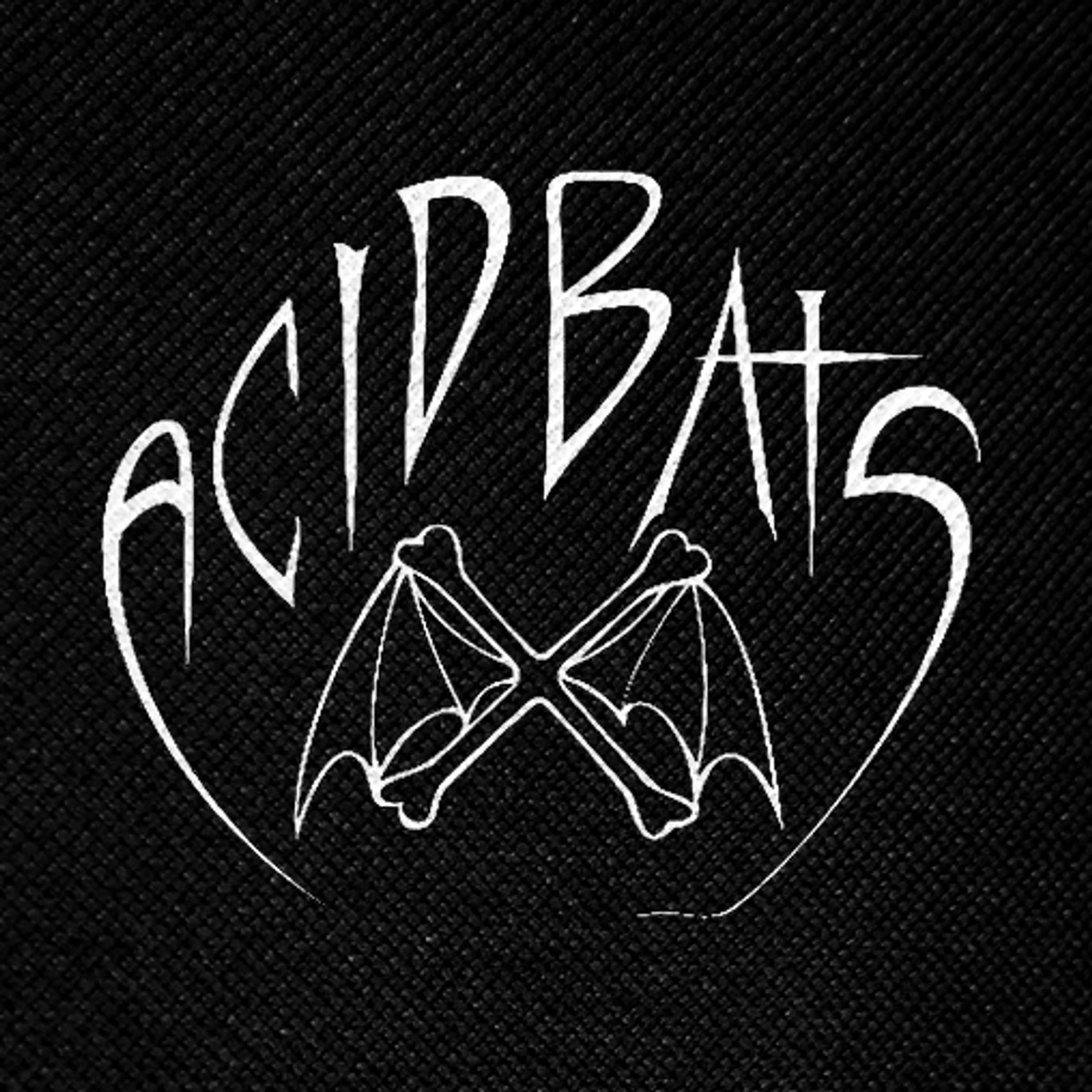 Acid Bats - Logo 5x4" Printed Patch