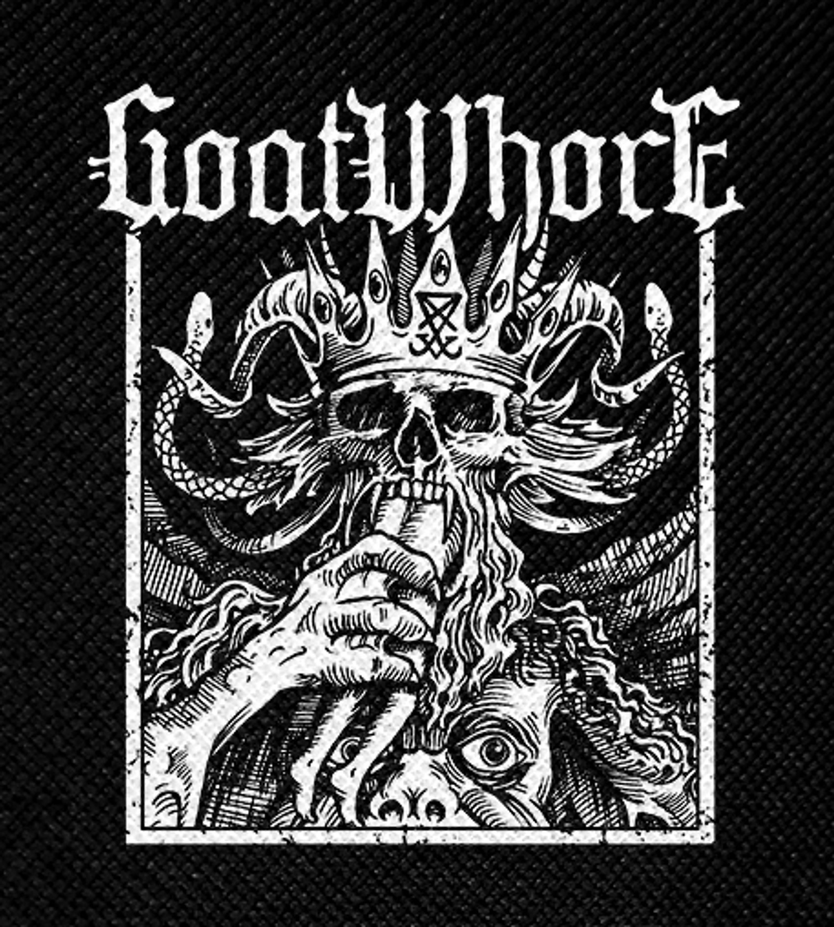 Goatwhore - Demon King 4x4.5" Printed Patch