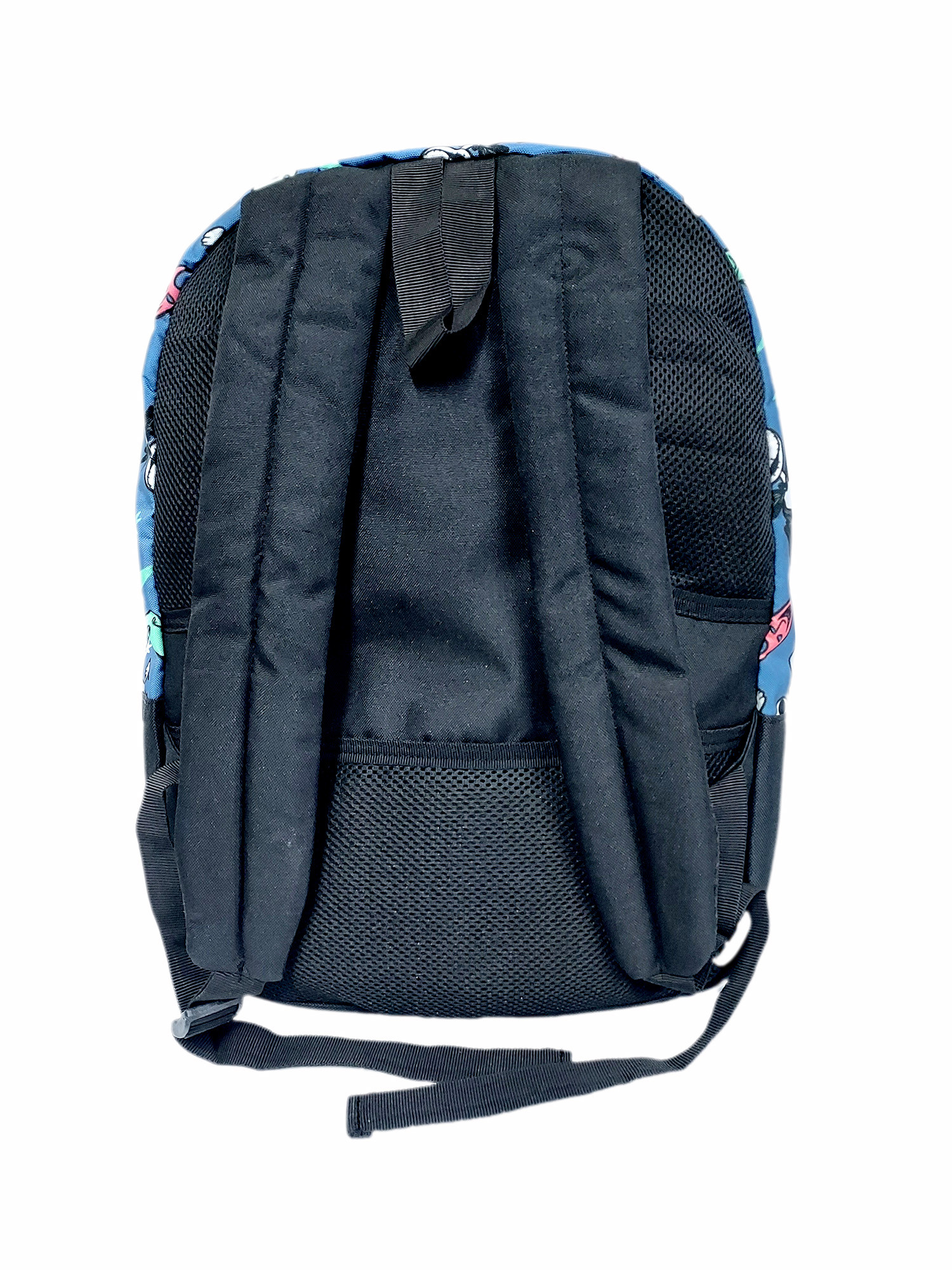 TNBC - Collage Blue Backpack w/ Front Pouch