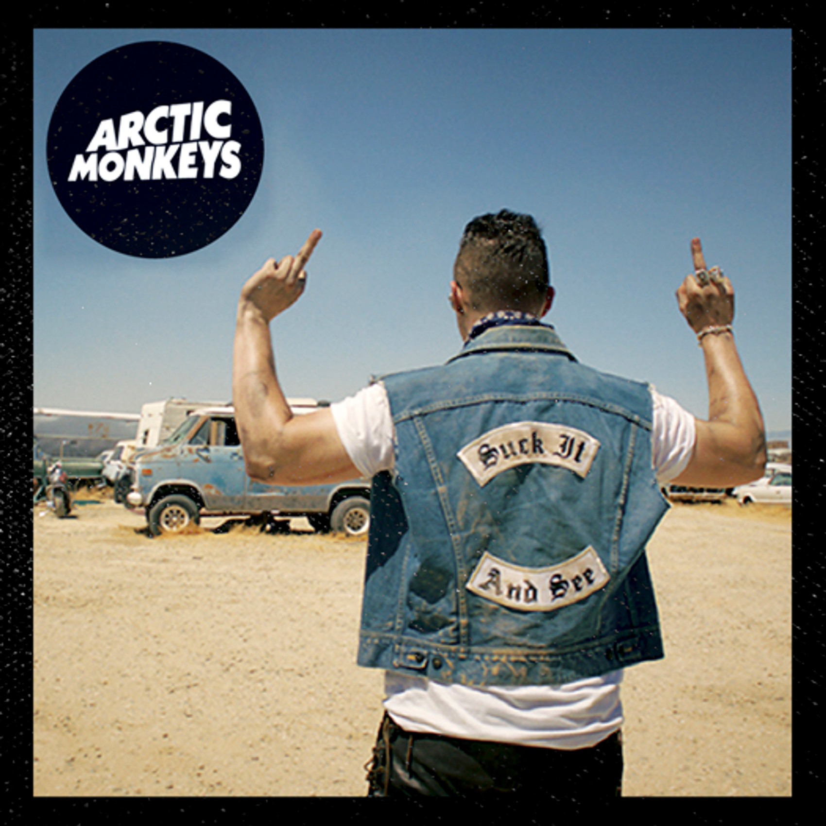 Arctic Monkeys - Suck It and See 4x4" Color Patch