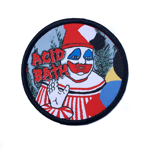 Acid Bath - When the Kite String Pops 3.5" Round Woven Patch