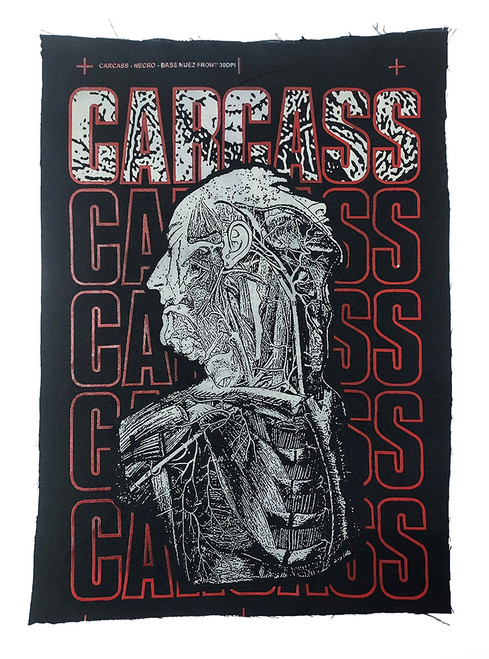 Carcass - Corpse Test Print BackPatch