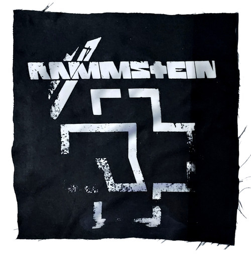 German Band - B&W Logo Test Print Backpatch