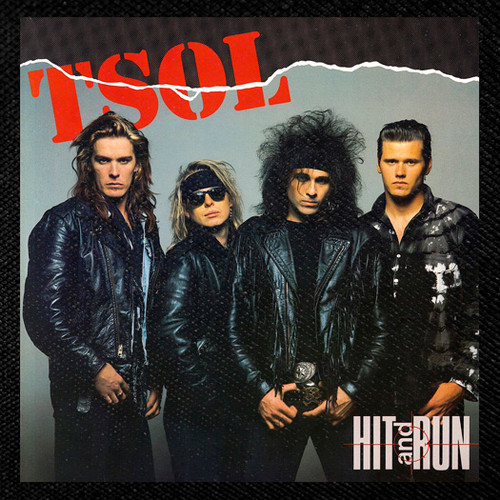 T.S.O.L. - Hit and Run 4x4" Color Patch