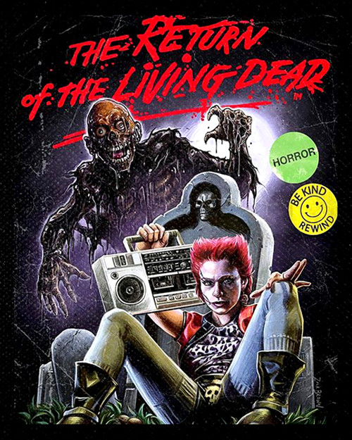 Return of the Living Dead Poster 4x5" Color Patch