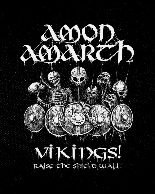 Amon Amarth - Vikings! 4x5" Printed Patch