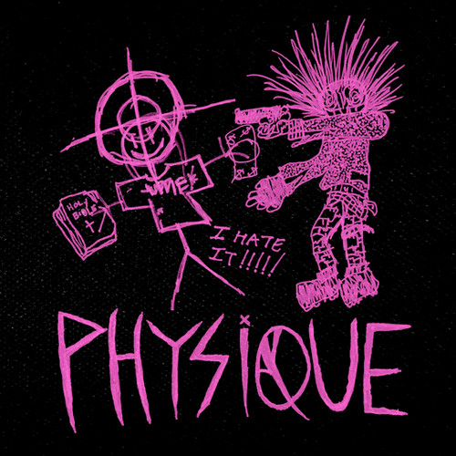 Physique - I Hate it 4x4" Color Patch