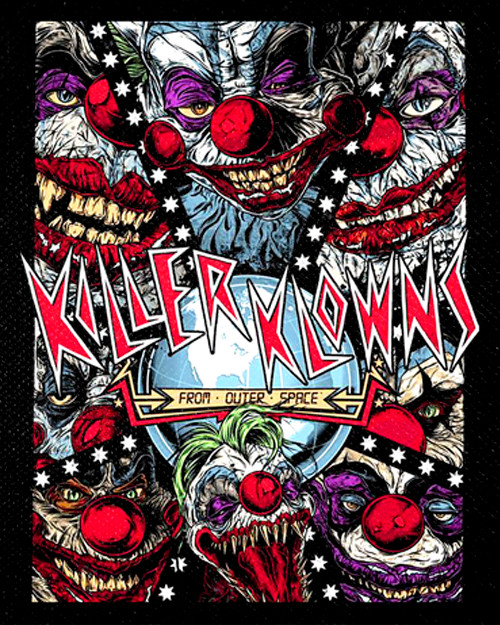 Killer Klowns from Outer Space - Fangs 4x5" Color Patch